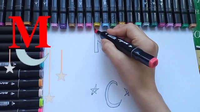 Как можно нарисовать луна | Drawing for children Moon смотреть онлайн