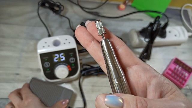 бесщеточный аппарат для маникюра с Алиэкспресс смотреть онлайн
