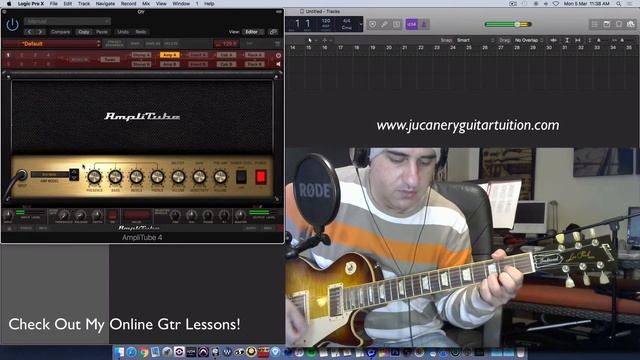 Amplitube 4 Marshall Amps Collection Sound Demo смотреть онлайн