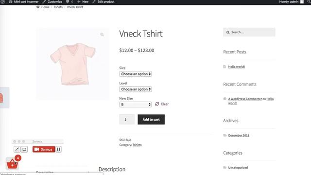 WooCommerce Ajax Mini Cart смотреть онлайн