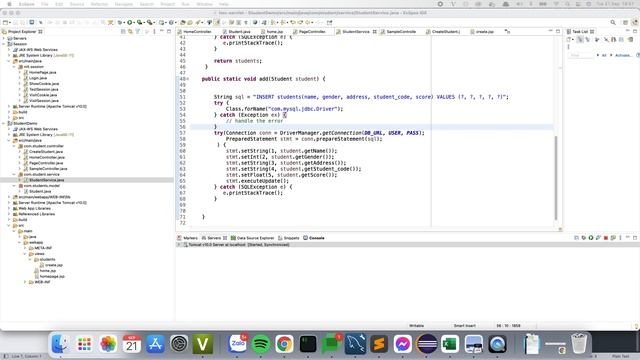 Java Servlet MVC Create Update dữ liệu смотреть онлайн