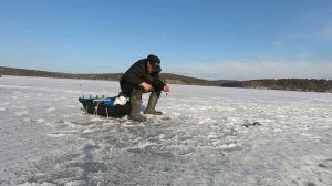 Иркутское ВДХР. Рыбалка на Курминском заливе.