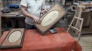 Нарды ЧПУ процесс покраски