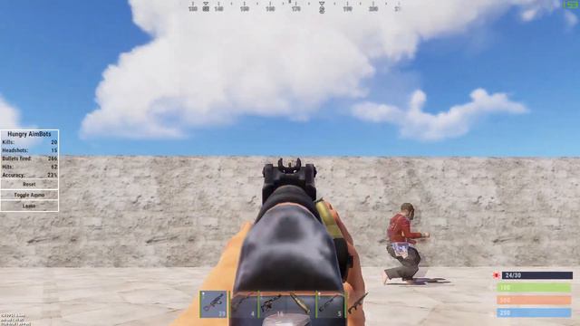 КАК СТРЕЛЯТЬ БЕЗ ОТДАЧИ RUST | NO RECOIL RUST AK