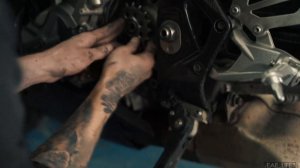 Замена цепи и Звёзд на мотоцикле BMW s1000rr