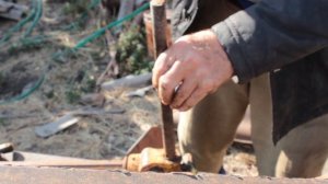 Ремонт кардана с почвофрезы.