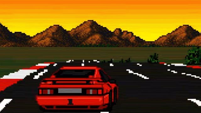 Lotus Esprit Turbo Challenge (Amiga) - Easy Level playthrough смотреть онлайн