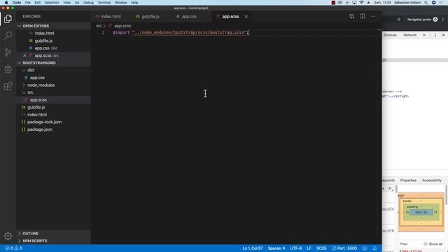 Bootstrap 4 - Installation et personnalisation смотреть онлайн