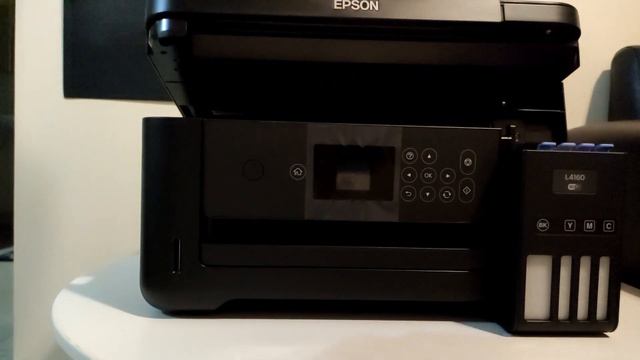 EPSON L4160 WIFI Unboxing And Initial Setup