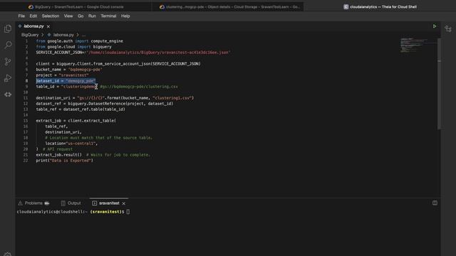 How to export BigQuery Table to Cloud Storage bucket in GCP смотреть онлайн