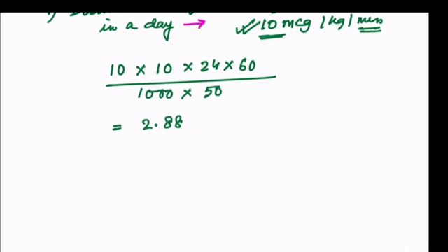 Dobutamine Infusion Calculation For ICUs