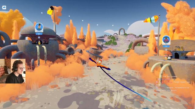 НИЧЁ НЕ ПОНЯЛ | Олёша играет в Flock смотреть онлайн