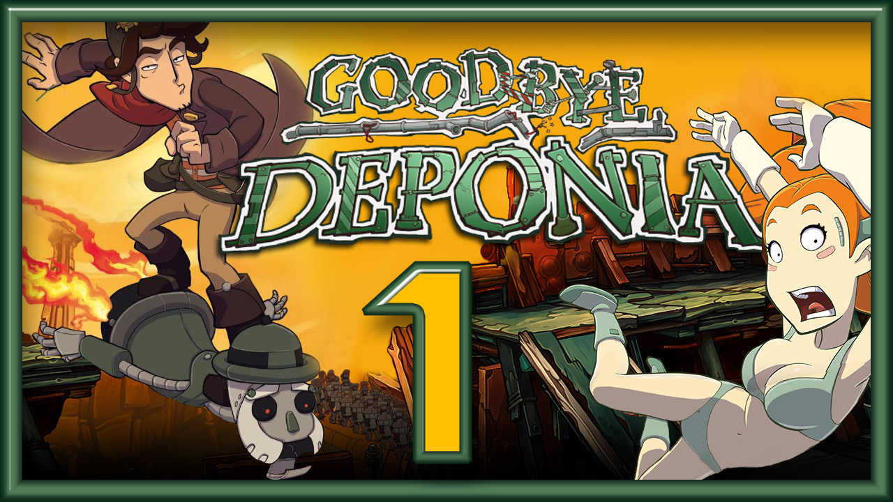 Deponia 3 (Goodbye Deponia) / Депония 3 - Фотосессия героя - Прохождение игры [#1] | PC (2013 г.)