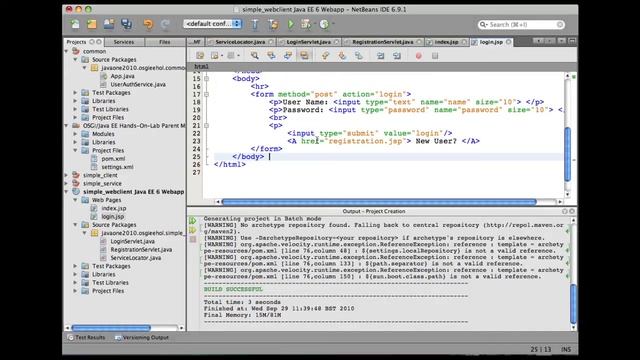 Part 4 of 6: OSGi-enabled Java EE Applications - WAB client invoking an OSGi service смотреть онлайн