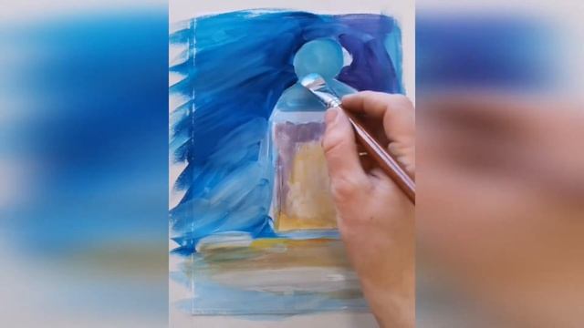 КАК НАРИСОВАТЬ РОЖДЕСТВЕНСКИЙ ФОНАРЬ ГУАШЬЮ смотреть онлайн