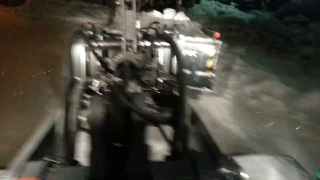Terex TL 80 snow ploughing смотреть онлайн