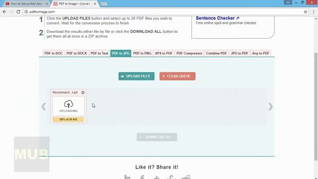 How To Convert PDF Files to Image JPG Online in Urdu/Hindi | Converter смотреть онлайн