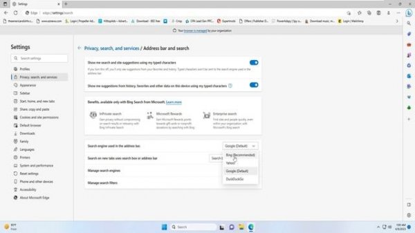 How to Remove BING Search from Windows 11 & Edge | Remove BING Icon