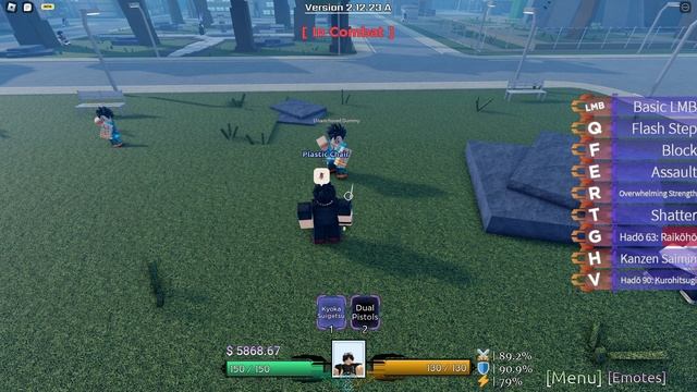 Aizen Showcase | Roblox: UCA