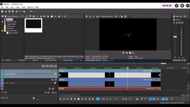 Как сделать блюр на видео или на изображении в Sony Vegas? смотреть онлайн