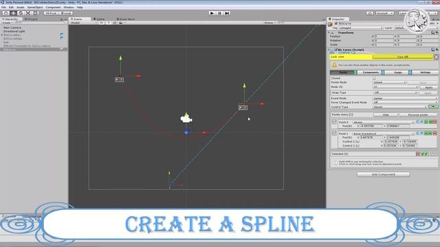 BG Spline Colliders demo (for Unity 3D) смотреть онлайн