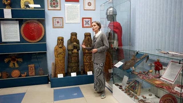 Славянский Триглав в Музей Солнца. Город Новосибирск.244 смотреть онлайн