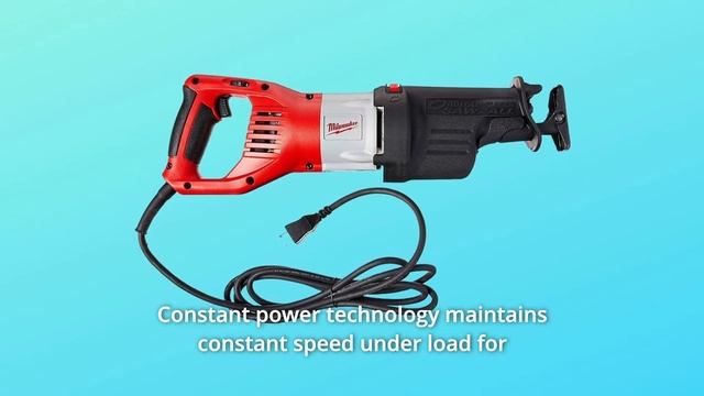 Milwaukee 15.0 Amp Super Sawzall Reciprocating Saw 6538-21 Review