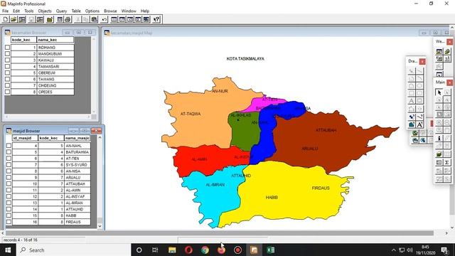 Mapinfo - Excel смотреть онлайн