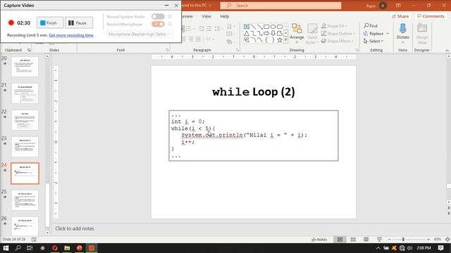 PBO-5 (Access Modifier, Static Modifier, Instance Member & Control Flow Statements) смотреть онлайн
