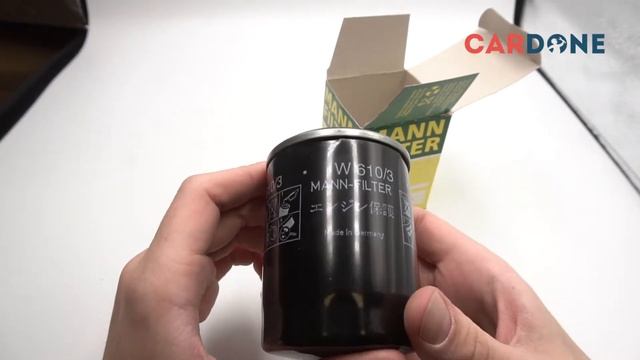 Масляный фильтр MANN-FILTER W610/3 смотреть онлайн