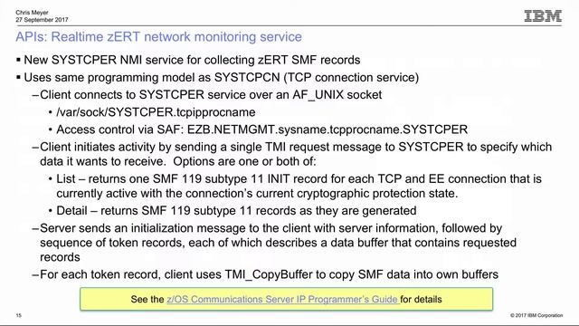 z/OS Encryption Readiness Technology (zERT) смотреть онлайн