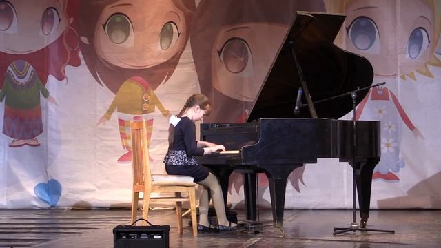 Гомова Анастасия 10 лет. Бейер. Соловей. смотреть онлайн