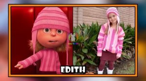 Despicable Me Characters In Real Life - Minions Personajes En La Vida Real