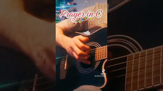 Prayer in C sorry about quality #guitar #music #acoustic смотреть онлайн