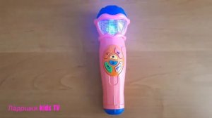 Микрофон PLAY SMART Обзор Музыкальной Игрушки "Микрофон" Песня Русский Алфавит