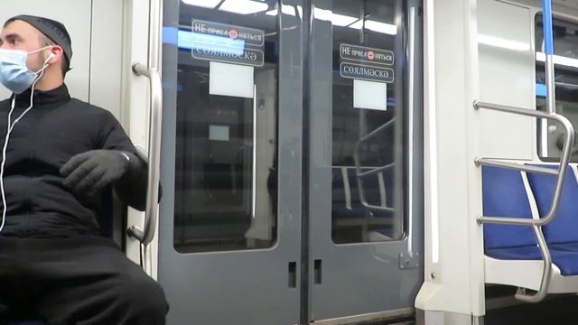 Поездка на метропоезде 81-765.4К № 65405 (Москва) По маршруту №003 в Казани . (31.10.2021) смотреть онлайн