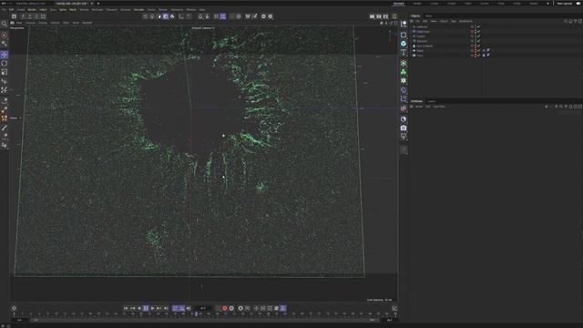 Particle Advection with Pyro in Cinema 4D смотреть онлайн