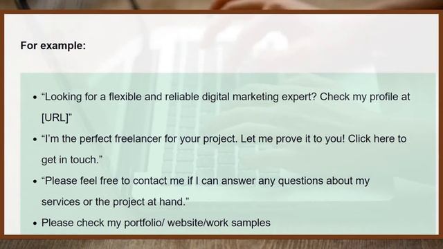 How to write a perfect freelancing profile/portfolio description? смотреть онлайн