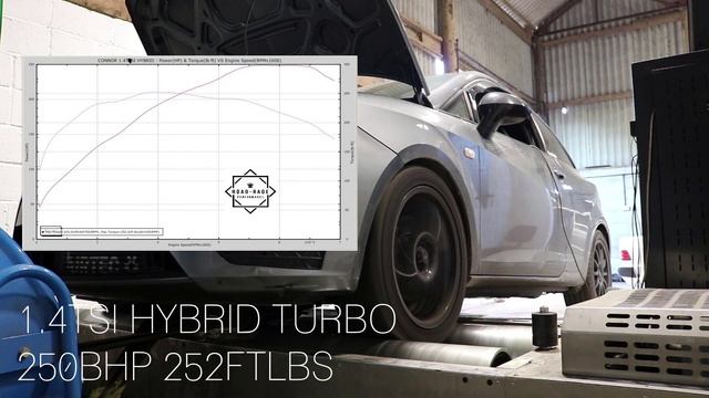 SEAT IBIZA 1.4TSI HYBRID TURBO REMAP DYNO смотреть онлайн