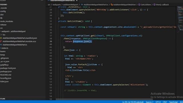 SharePoint Online- Read SharePoint List item using SPFx(Part 3) смотреть онлайн
