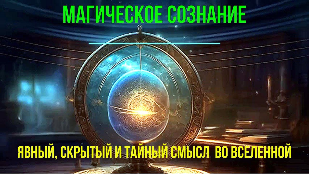 Магическое Сознание. Явный, скрытый и тайный Смысл во Вселенной - онлайн семинар смотреть онлайн