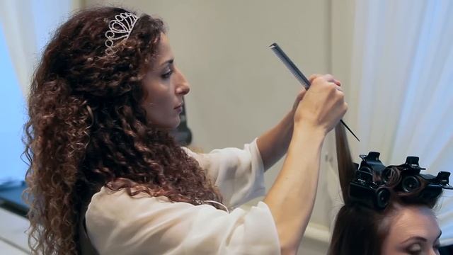 Укладка на бигуди смотреть онлайн