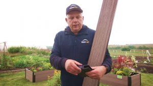 Грядки из ДПК