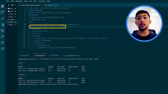 The Kubernetes Gateway API: Multi-cluster Gateways смотреть онлайн