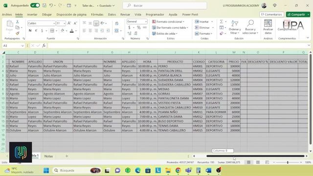 Clase 3 Excel Básico / Relleno rápido y formato condicional смотреть онлайн