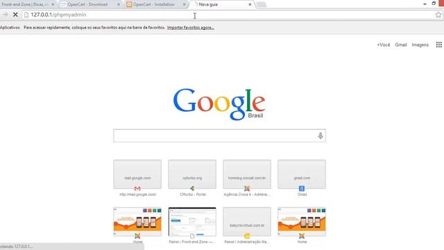 Instalando o Opencart смотреть онлайн