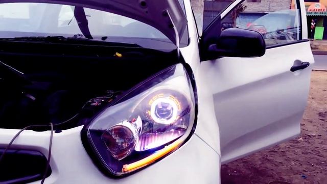 Como instalar ojos de angel en un auto. смотреть онлайн