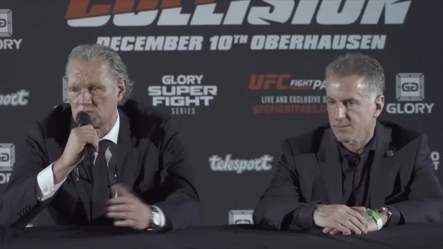 GLORY COLLISION Post-Fight Press Conference: Cor Hemmers and Jon Franklin смотреть онлайн