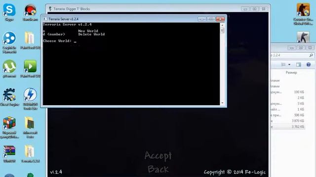 Как создать сервер в Terraria 1 2 4 с хамачи! смотреть онлайн