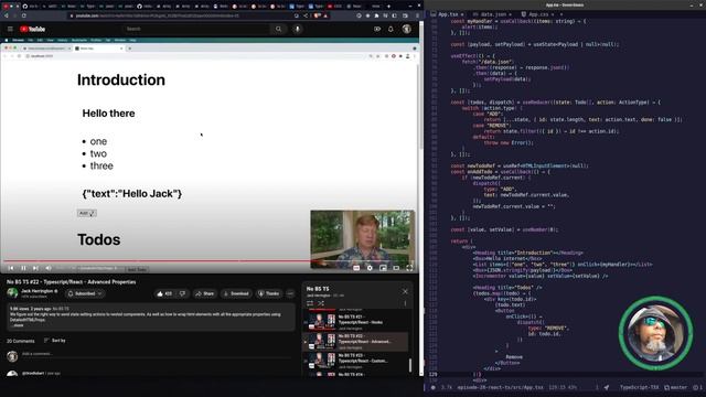 Watch Me Code: Learning TypeScript - React Advanced Properties - Part 2 смотреть онлайн